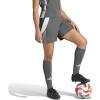 imageadidas Womens Standard Tiro 24 ShortsTeam Mid GreyWhite