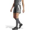 imageadidas Womens Standard Tiro 24 ShortsTeam Mid GreyWhite