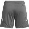 imageadidas Womens Standard Tiro 24 ShortsTeam Mid GreyWhite