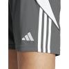 imageadidas Womens Standard Tiro 24 ShortsTeam Mid GreyWhite