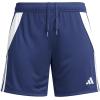 imageadidas Womens Standard Tiro 24 ShortsTeam Navy BlueWhite