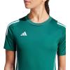 imageadidas Womens Tiro 24 JerseyDark GreenWhite