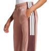 imageadidas Womens Tricot 3Stripes Fashion Track PantsWarm ClayAurora Ruby