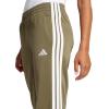 imageadidas Womens Tricot 3Stripes Track PantsOlive StrataWhite