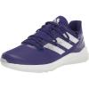 imageadidas Mens Adizero Afterburner 8 Turf Baseball ShoeTeam Collegiate PurpleSilver MetallicWhite