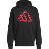 imageadidas Mens Big Logo Graphic HoodieBlack