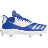 imageadidas Mens Icon V Bounce Cleats Baseball ShoeRoyal CollegiatSilver MetallicWhite