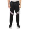 imageadidas Mens Select Foundation Fleece Basketball PantsBlackWhite