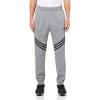 imageadidas Mens Select Foundation Fleece Basketball PantsGreyWhite