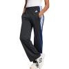 imageadidas Womens Tricot 3Stripes Fashion Track PantsBlackDark Blue