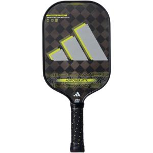 imageAdidas Adipower Pickleball Paddle 24k Aluminized Carbon3k Carbon SurfaceClassic Multilayer ConstructionHD Polypropylene Honeycomb CoreFeaturing SpinbladeUSAPA Approved2024 Adipower ATTK BlackYellow