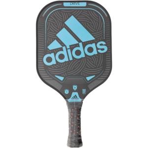 imageAdidas Drive Pickleball Paddle  Fiberglass Surface  Carbon Reinforced  Low Density Polypropylene Honeycomb  Featuring Spinblade Grit  Designed for Beginners  USAPA ApprovedDrive Blue