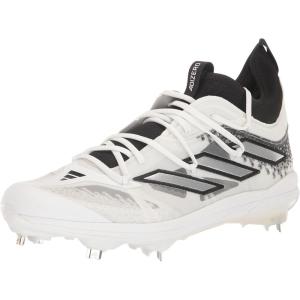 imageadidas Mens Adizero Afterburner 9 NwvCore BlackSilver MetallicWhite