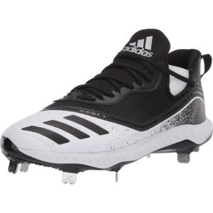 imageadidas Mens Icon V Bounce Cleats Baseball ShoeFtwr WhiteCore BlackCore Black