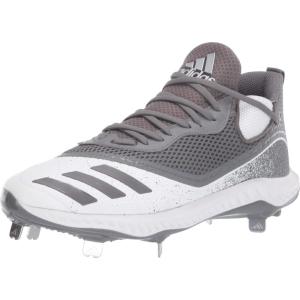 imageadidas Mens Icon V Bounce Cleats Baseball ShoeGreyGreyFtwr White