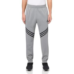 imageadidas Mens Select Foundation Fleece Basketball PantsGreyWhite