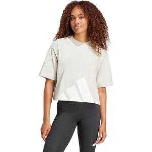 imageadidas Womens Essentials Big Logo Boyfriend TShirtWonder AluminaWhite