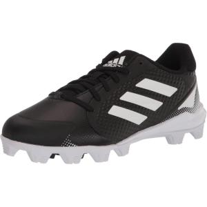 imageadidas Womens Purehustle 2 MdBaseball ShoeBlackWhiteWhite