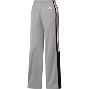 imageadidas Womens Tricot 3Stripes Fashion Track PantsSolid GreyBlack