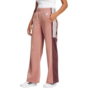 imageadidas Womens Tricot 3Stripes Fashion Track PantsWarm ClayAurora Ruby