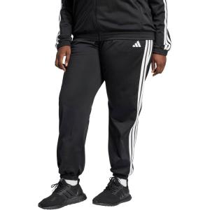imageadidas Womens Tricot 3Stripes Track PantsBlackWhite