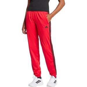 imageadidas Womens Tricot 3Stripes Track PantsPure RubyBlack