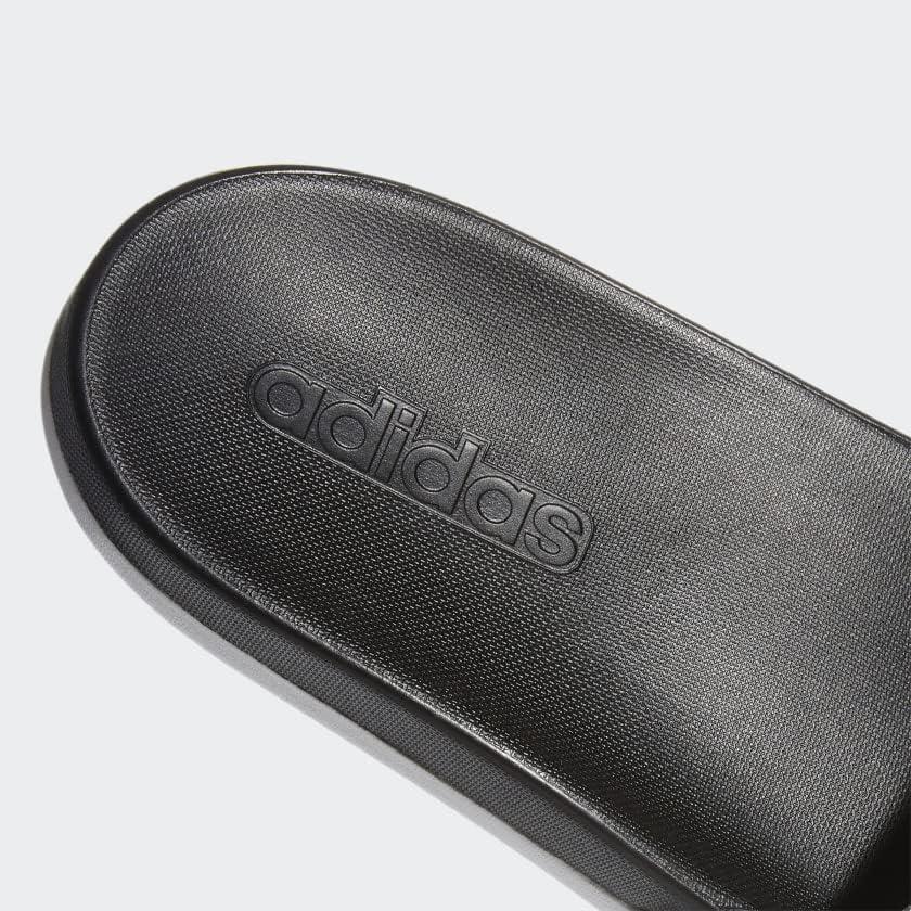 imageadidas Mens Adilette Comfort Adjustable Slides SandalWhiteTeam Royal BlueScarlet