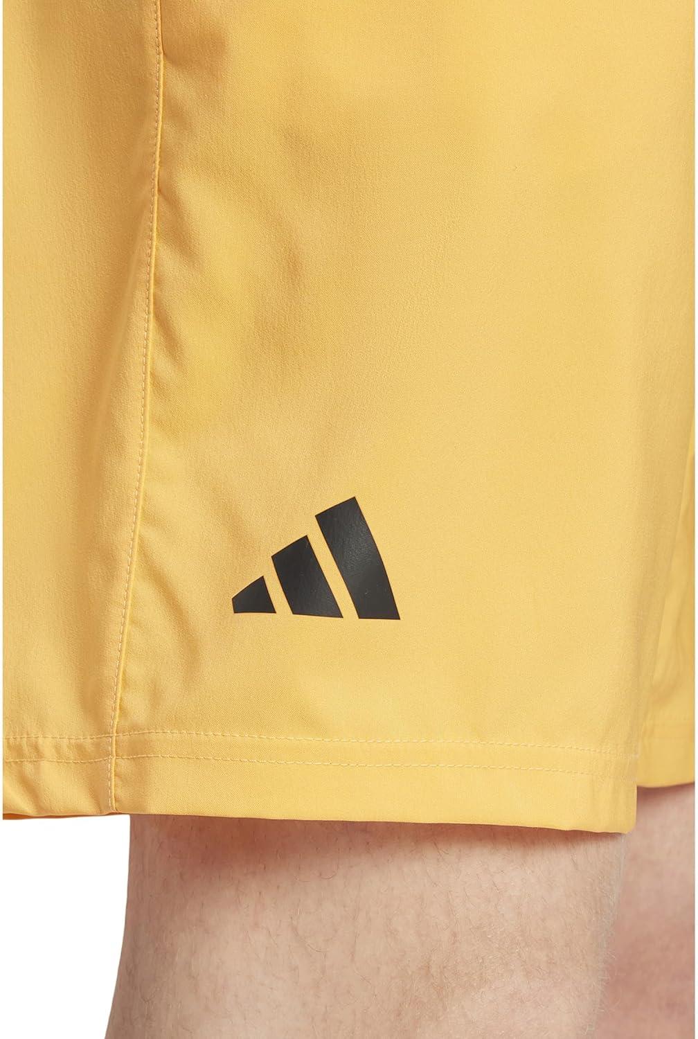 imageadidas Mens Club 3Stripes Tennis ShortsHazy Orange