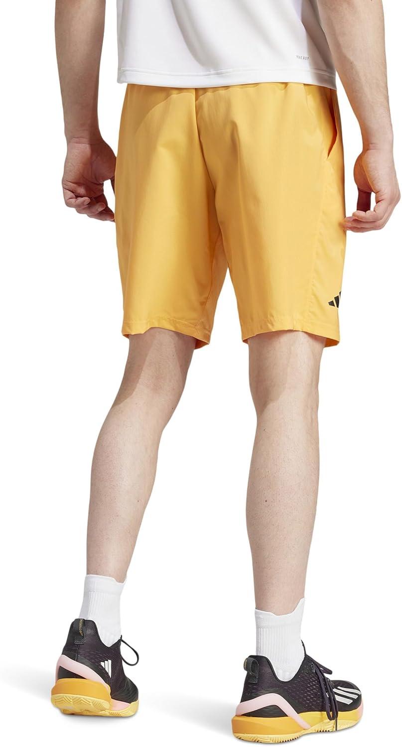 imageadidas Mens Club 3Stripes Tennis ShortsHazy Orange