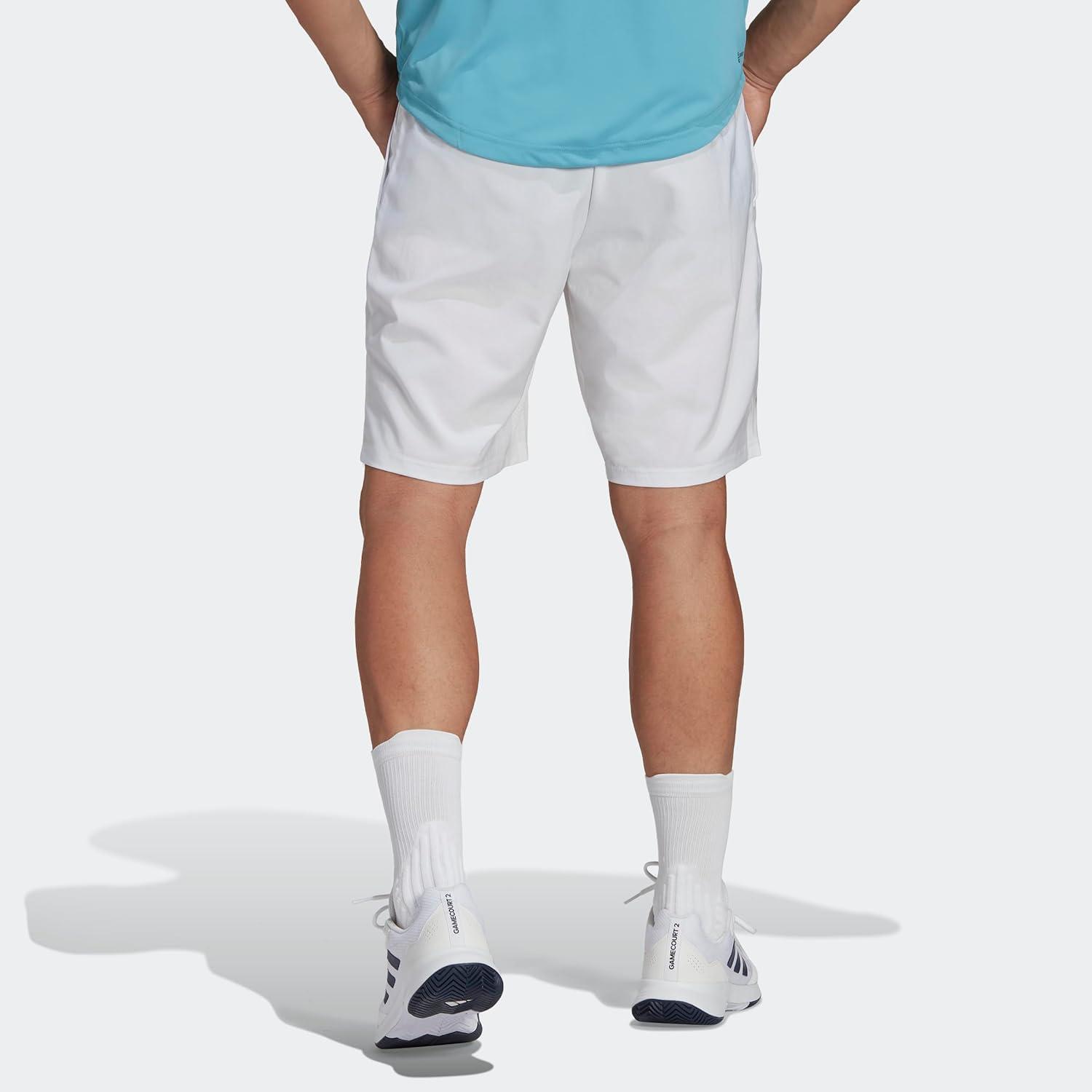 imageadidas Mens Club 3Stripes Tennis ShortsWhite