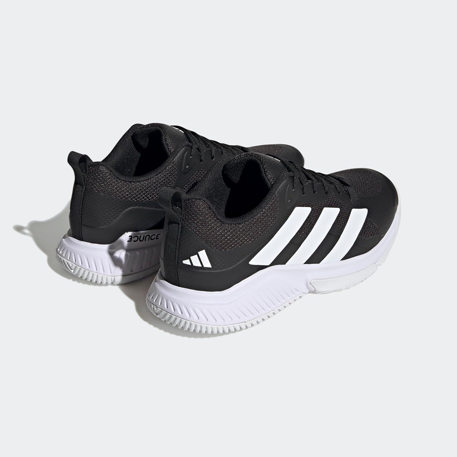 imageadidas Mens Court Team Bounce 20 Indoor ShoeCore Black Ftwr White Core Black