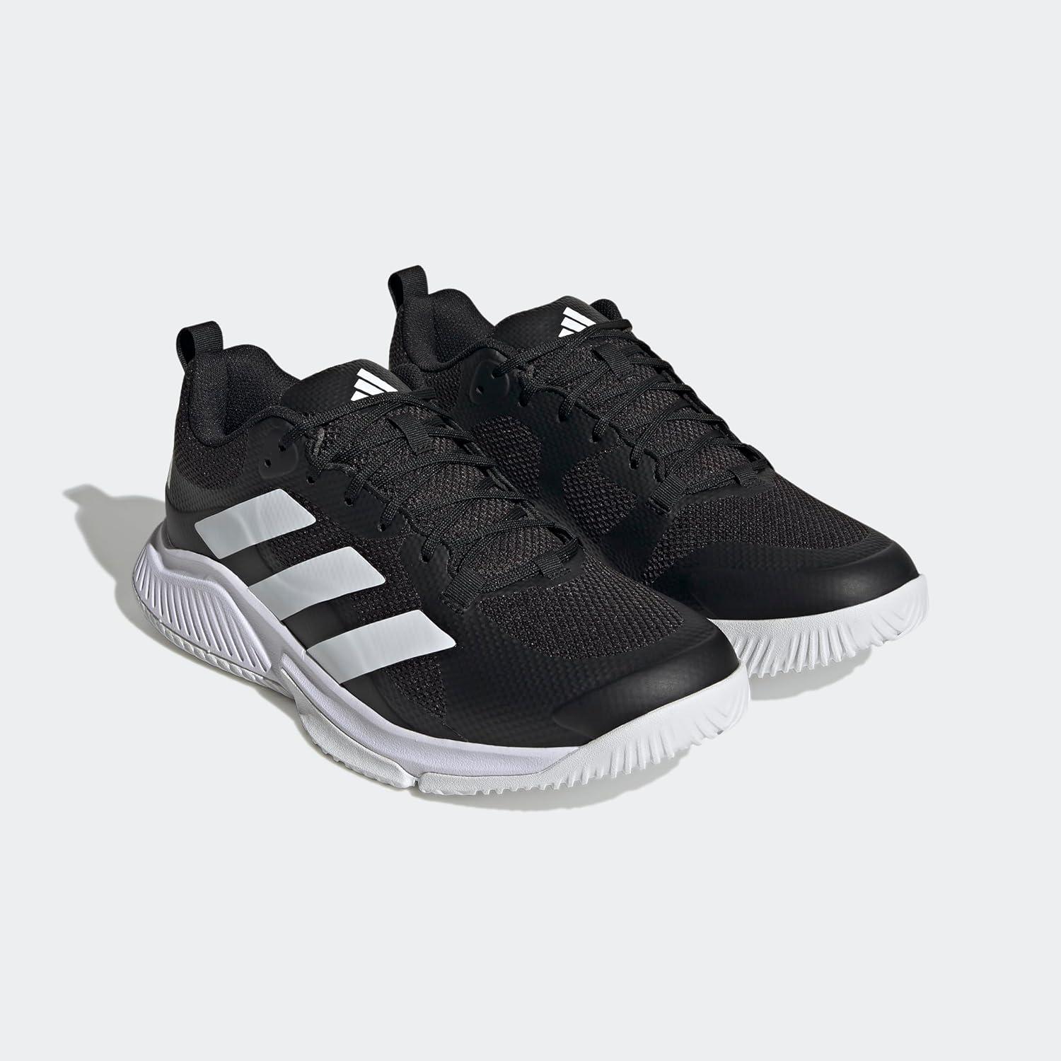imageadidas Mens Court Team Bounce 20 Indoor ShoeCore Black Ftwr White Core Black