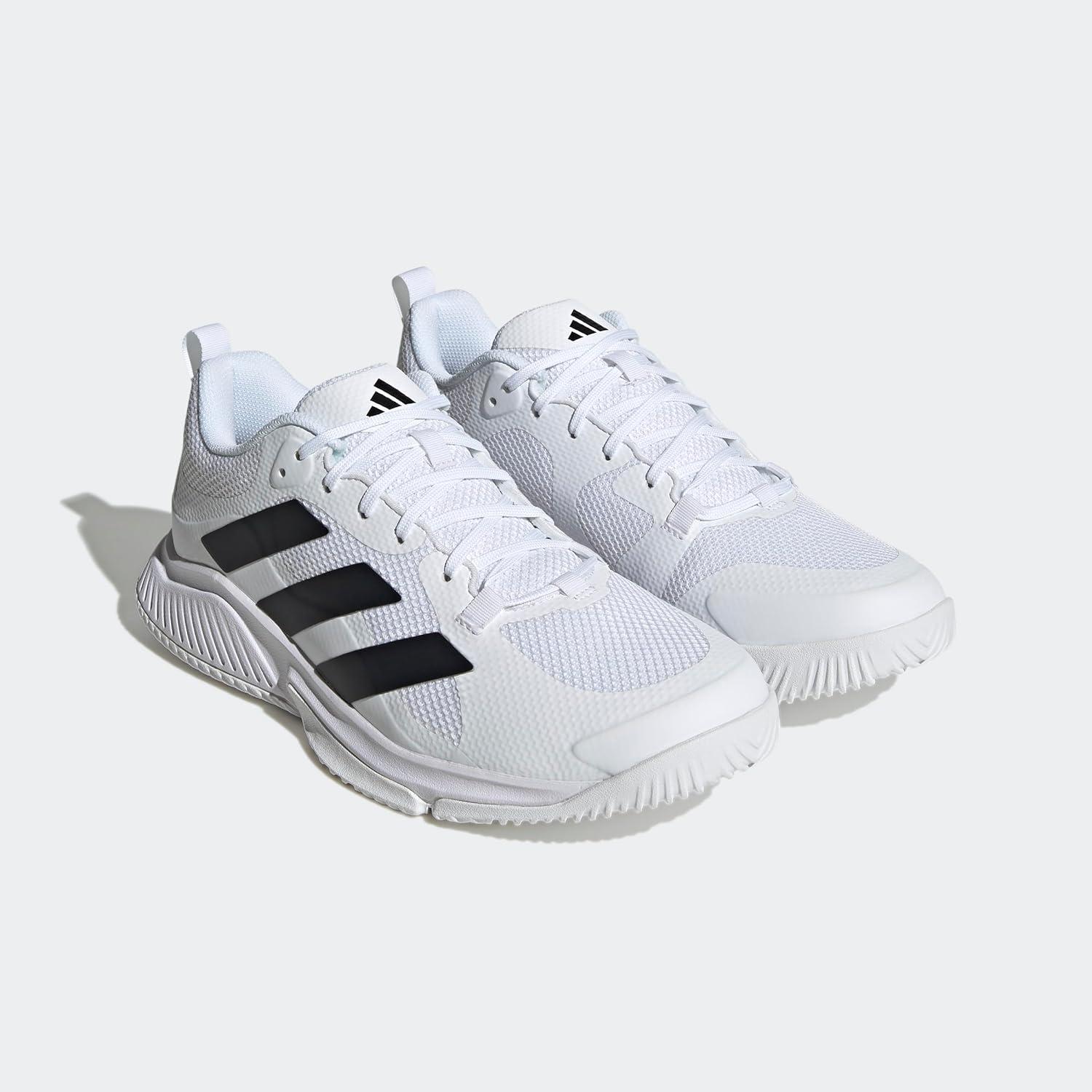 imageadidas Mens Court Team Bounce 20 Indoor ShoeFtwr White Core Black Ftwr White