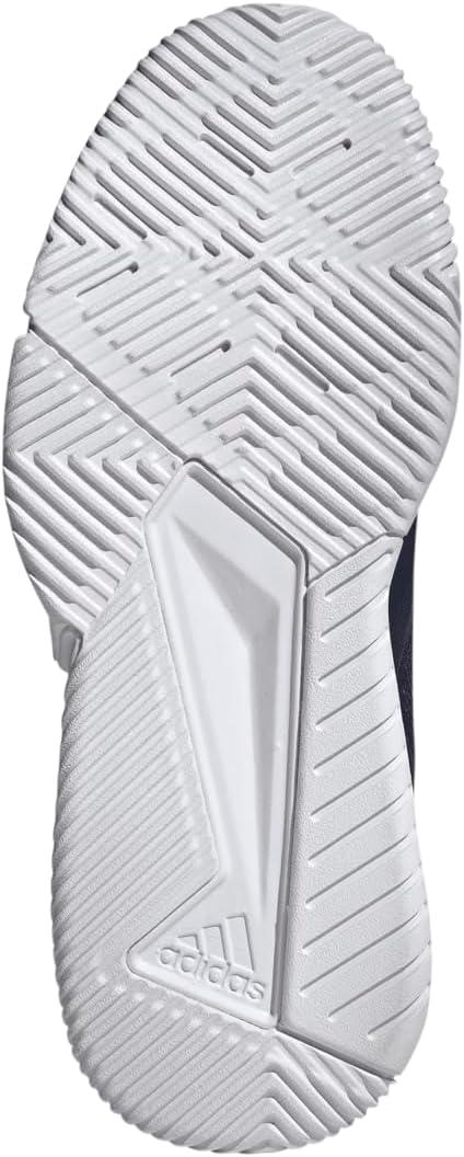 imageadidas Mens Court Team Bounce 20 Indoor ShoeTeam Navy Blue 2 Solar Red Ftwr White