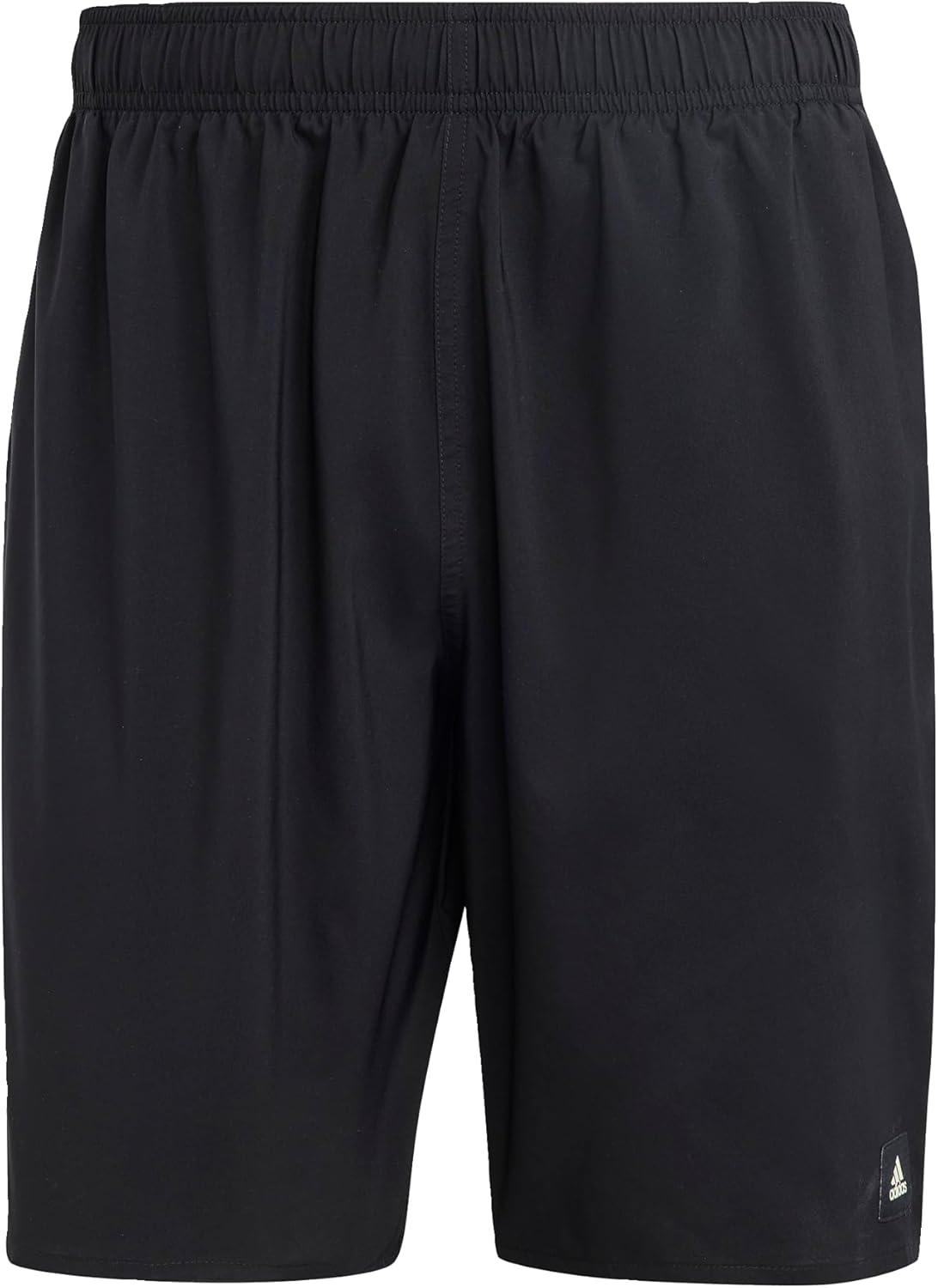 imageadidas Mens Standard Sold Classics Swim ShortsBlackLucid Lemon