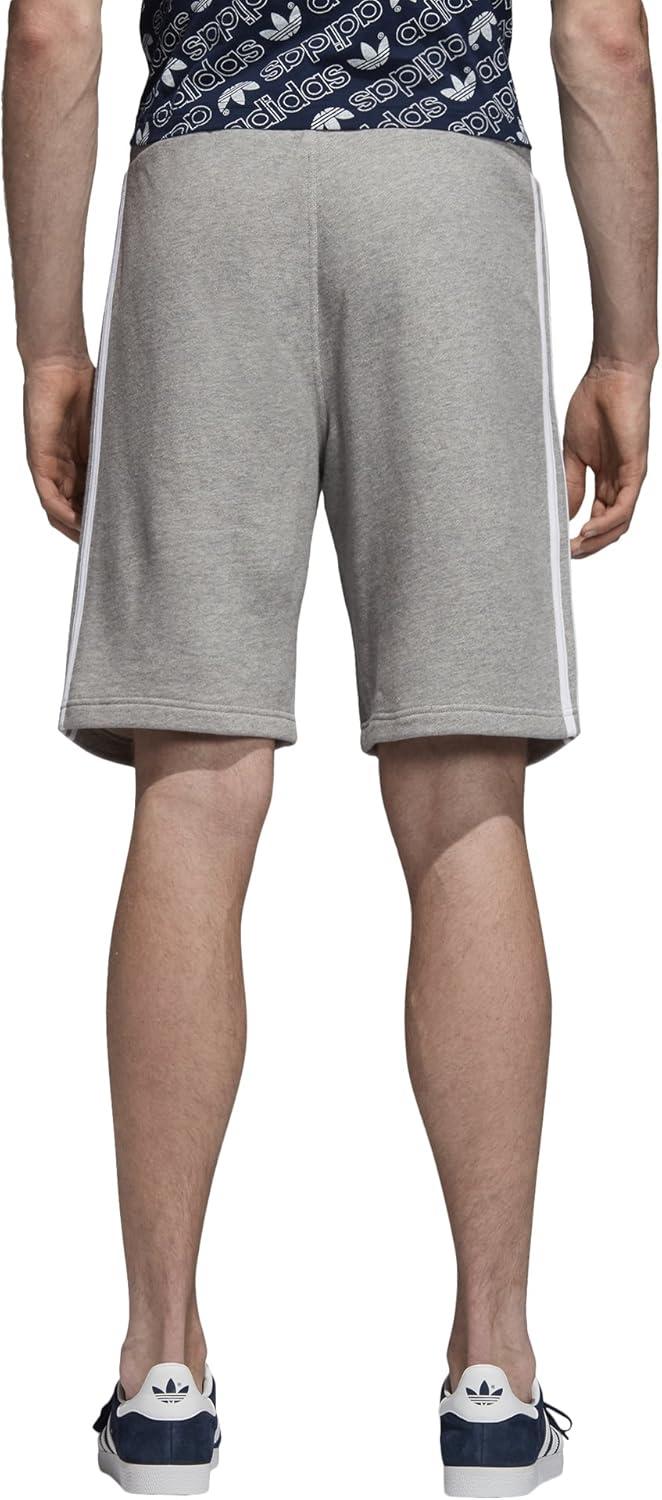 imageadidas Originals Mens Adicolor Classics 3Stripes Swim ShortsMedium Grey Heather