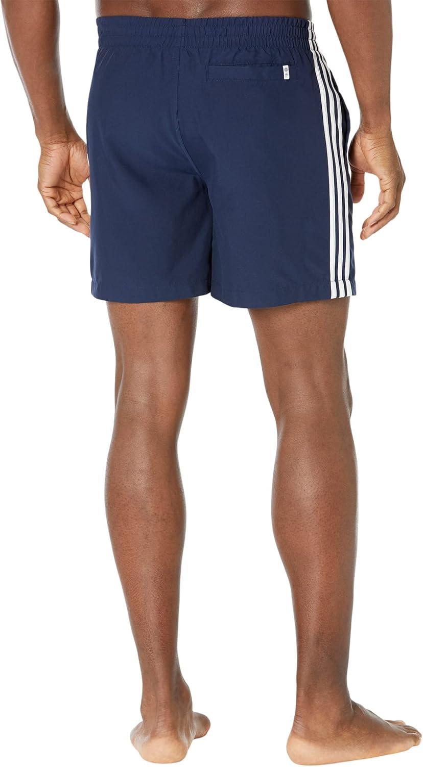 imageadidas Originals Mens Adicolor Classics 3Stripes Swim ShortsNight IndigoWhite