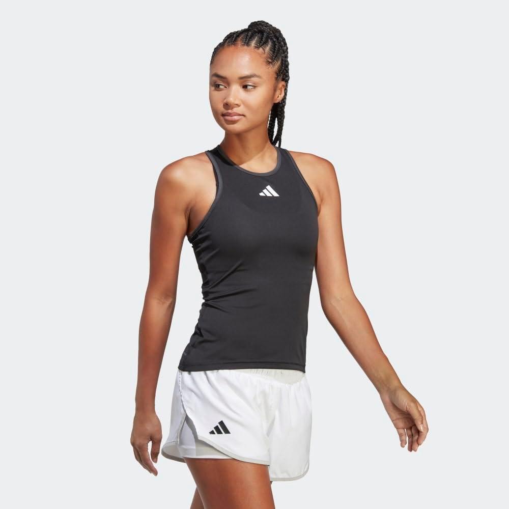 imageadidas Womens Club Tennis TankBlack