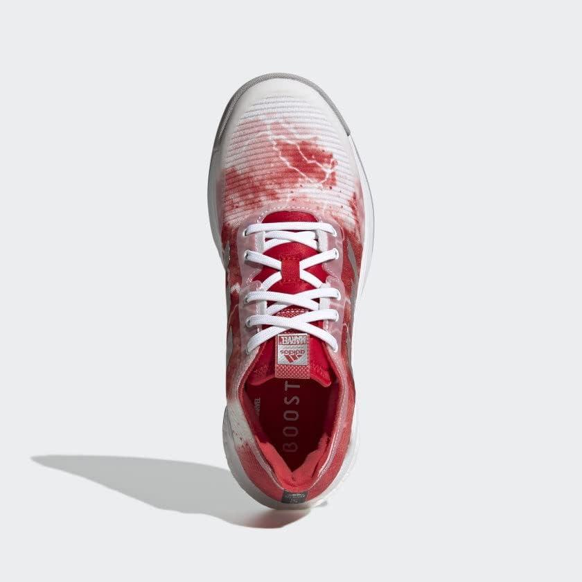 imageadidas Womens Crazyflight Volleyball ShoesCloud White Silver Metallic Vivid Re