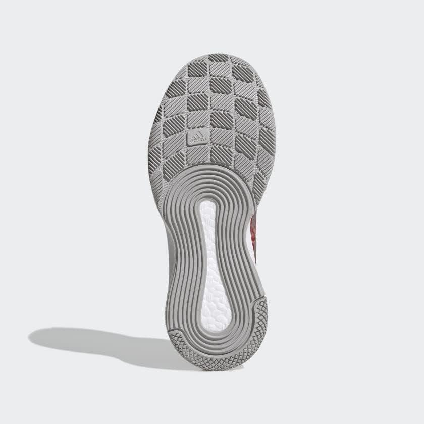 imageadidas Womens Crazyflight Volleyball ShoesCloud White Silver Metallic Vivid Re