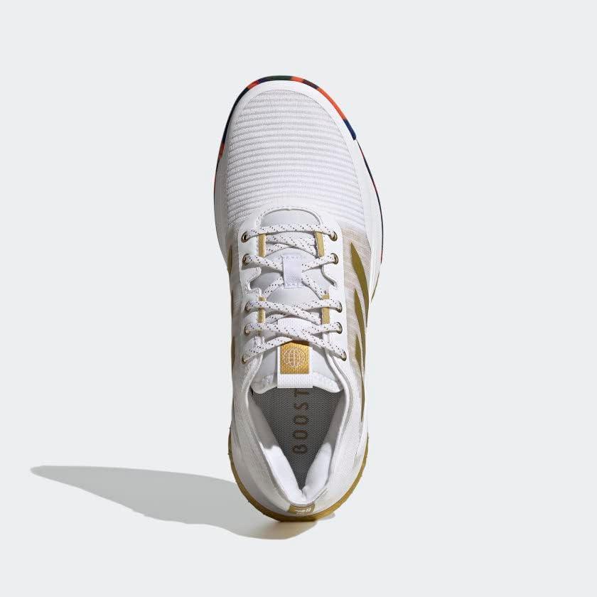 imageadidas Womens Crazyflight Volleyball ShoesCloud WhiteGold MetallicCloud Whit