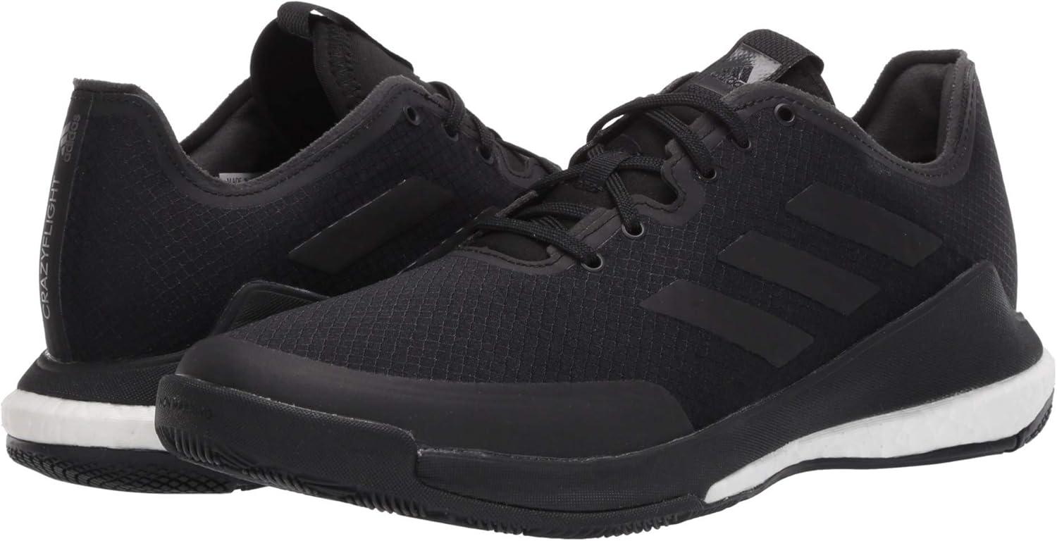 imageadidas Womens Crazyflight Volleyball ShoesCore BlackNight MetCore Black