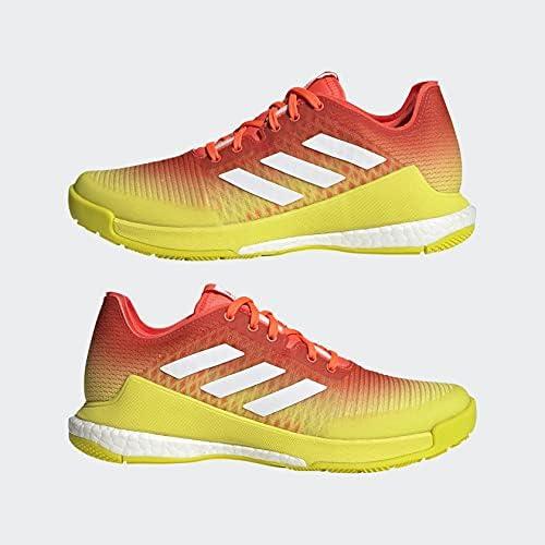 imageadidas Womens Crazyflight Volleyball ShoesSolar RedCloud WhiteAcid Yellow