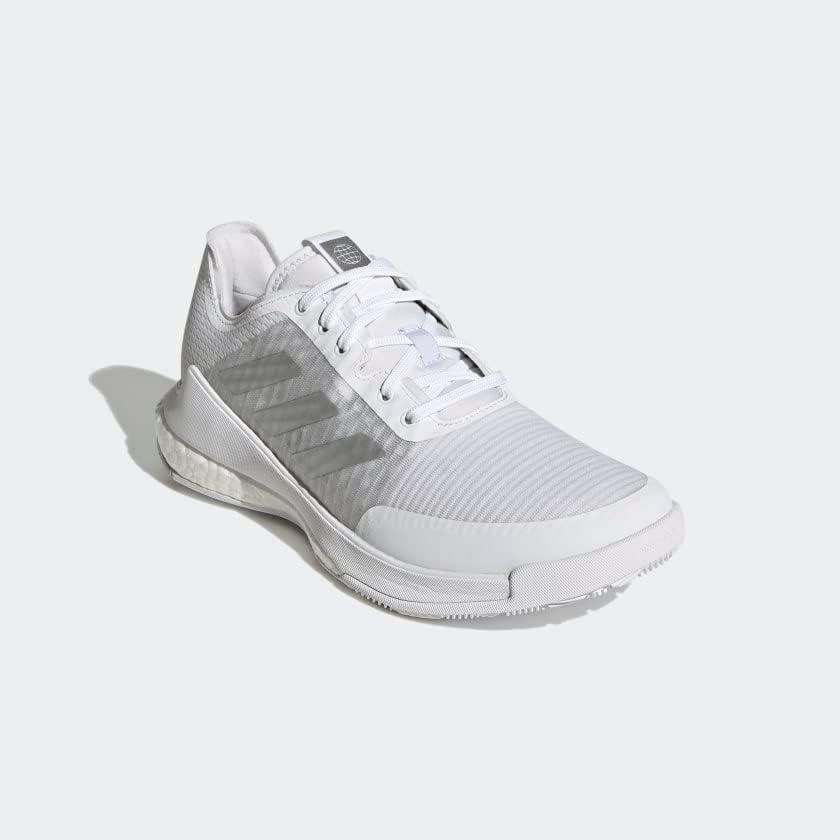 imageadidas Womens Crazyflight Volleyball ShoesWhiteSilver MetallicGrey