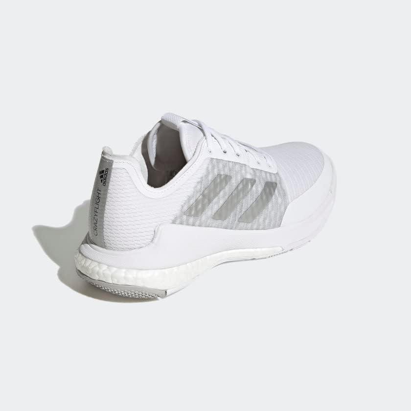 imageadidas Womens Crazyflight Volleyball ShoesWhiteSilver MetallicGrey