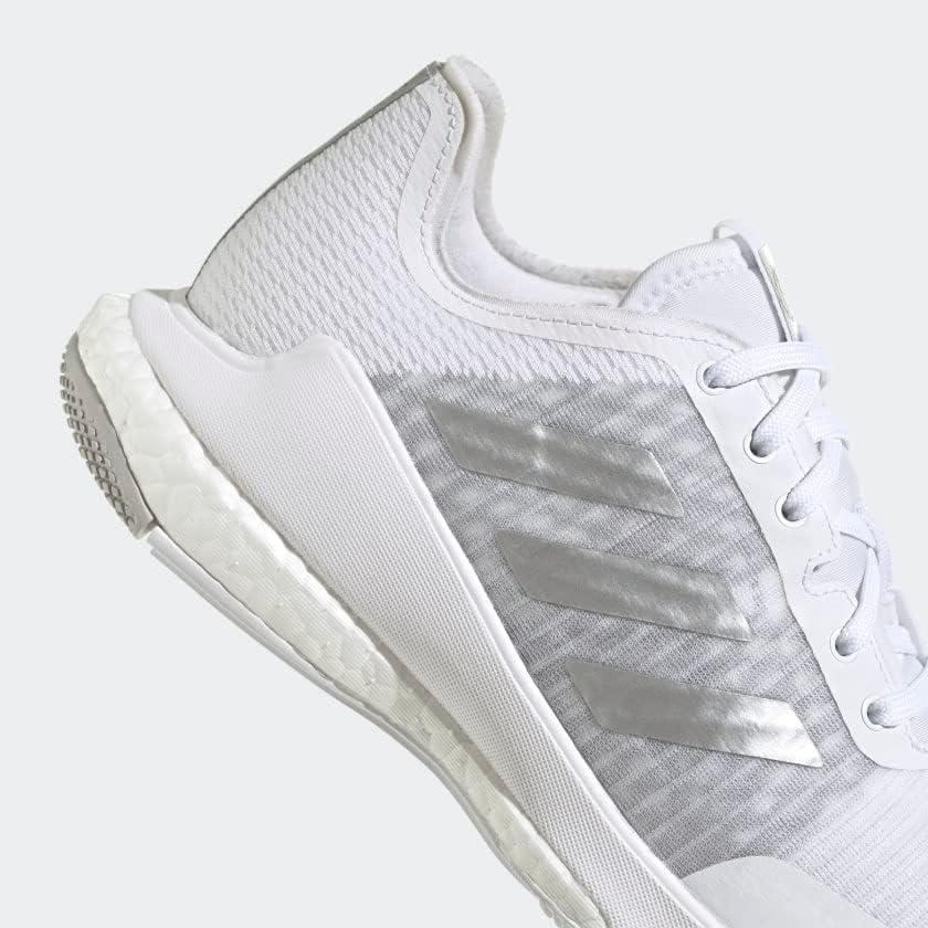 imageadidas Womens Crazyflight Volleyball ShoesWhiteSilver MetallicGrey