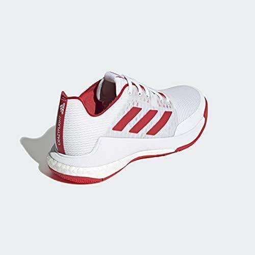 imageadidas Womens Crazyflight Volleyball ShoesWhiteTeam College RedWhite