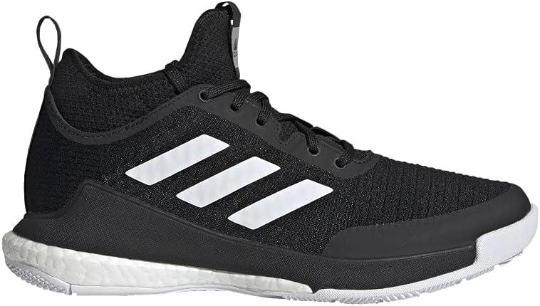 imageadidas Womens Crazyflight Volleyball SneakersBlackWhiteBlack