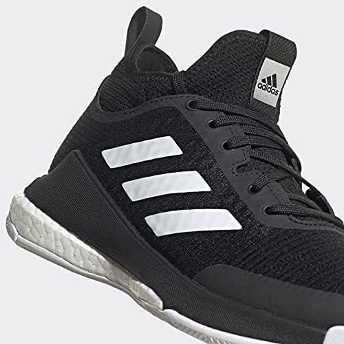 imageadidas Womens Crazyflight Volleyball SneakersBlackWhiteBlack