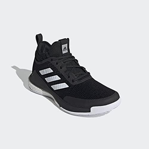 imageadidas Womens Crazyflight Volleyball SneakersBlackWhiteBlack